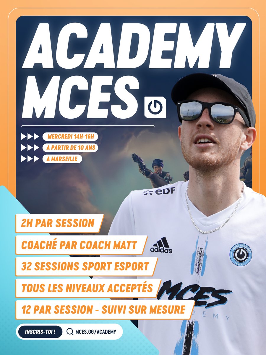 📢 Le 13 septembre : l'Academy MCES revient !

Cette année NOUVEAUTÉ en + de l'Academy à Marseille, on lance notre Academy Online avec <a href="/Provencoo/">Provenco</a>

⚠️Lien d'inscription en commentaire⚠️

🎁 CONCOURS
Séance Online découverte à gagner avec ton mate : 
🔸 RT
🔸 Follow + Tag ton pote
