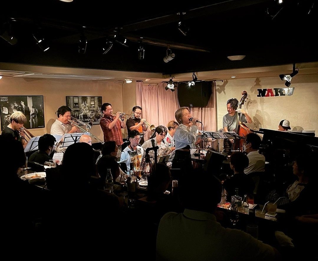 hirosemusic's tweet photo. Miki Hirose Jazz Orchestra at Naru!
ご来場ありがとうございました!
#桑原睦実 #土井徳浩 #岡崎正典 #高橋知道 #陸悠 #礒野ノブキ #青地宏幸 #広瀬未来 #佐瀬悠輔 #熊谷ヤスマサ #中林薫平 #荒川B琢哉 #山田玲 #MHJO #NARU御茶ノ水 https://t.co/kzaCulxtup