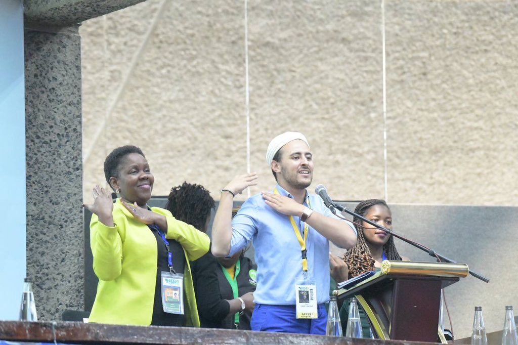 WachayaDerrick's tweet photo. There is need to invest in the African continent, towards the highest and active population who are the youths! 
We need to incorporate gender equality in these discussions! #AYCA2023 https://t.co/xA6i3kKTCv