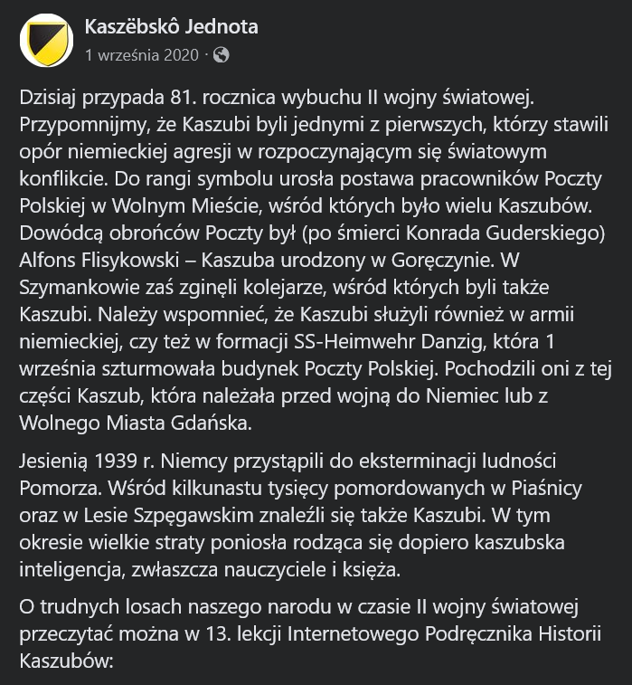 SzymonJGrot's tweet photo. #1września 84. rocznica https://t.co/Qs27t0mCmN