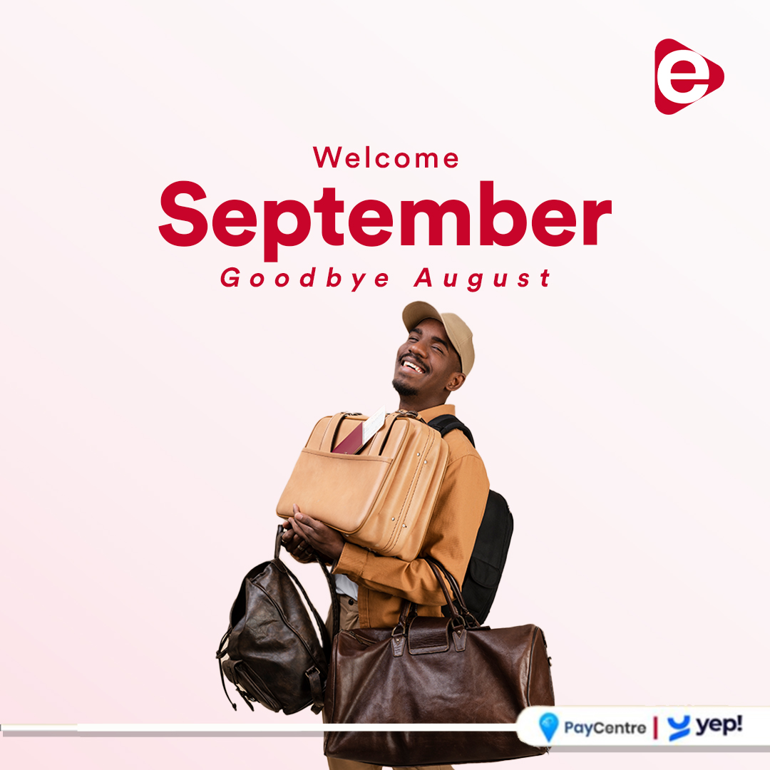 e_settlement's tweet photo. It’s September and the last month in the third quarter! Let’s push until we break through! Happy New Month!

#HappyNewMonth #AgentBanking #ESettlement https://t.co/B3bCpyF6Sp