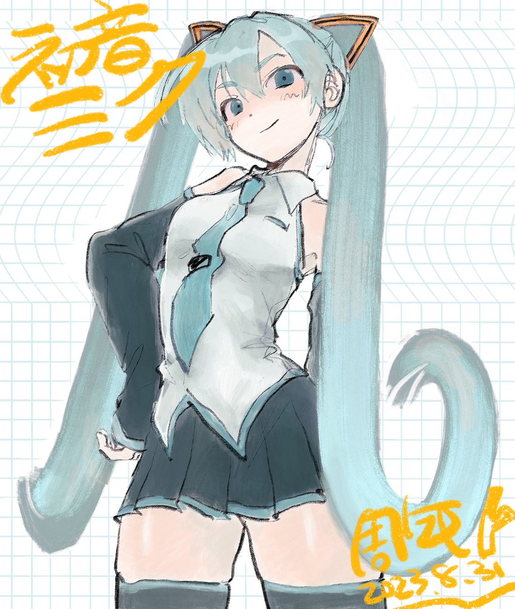 chiba_a_lll's tweet photo. #初音ミク誕生祭2023 https://t.co/MZTGduaMJ9