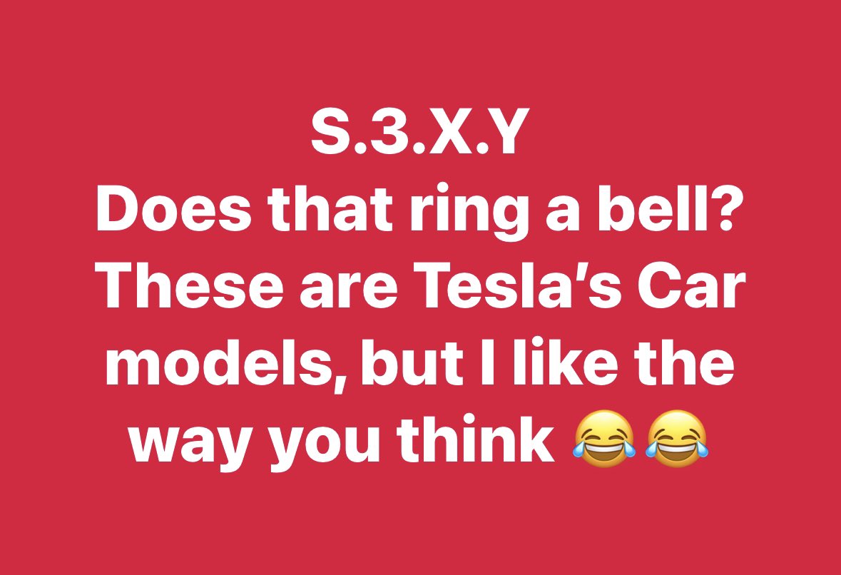 amiteshjoshi's tweet photo. @elonmusk @Tesla 
I always knew Teslas had in them 😂 https://t.co/0DPsn9O6ie
