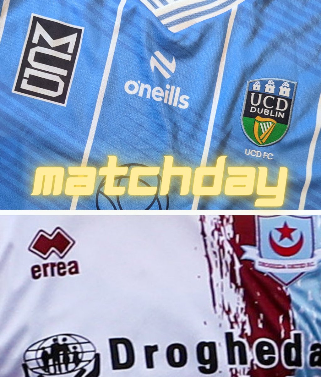 UCDAFC's tweet photo. MATCHDAY // @DroghedaUnited
@leagueofireland // Premier Division
It's another matchday in the League of Ireland and we're heading North to Louth to take on Drogheda! https://t.co/50ARu6YfbH