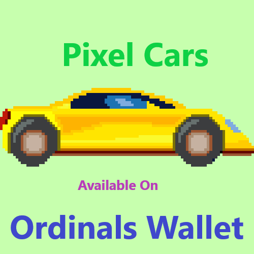 GN!
Every Drive Tells a Story, Make Yours Legendary.
#pixelcars
#Ordinals 
Available On
ordinalswallet.com/collection/pix…
