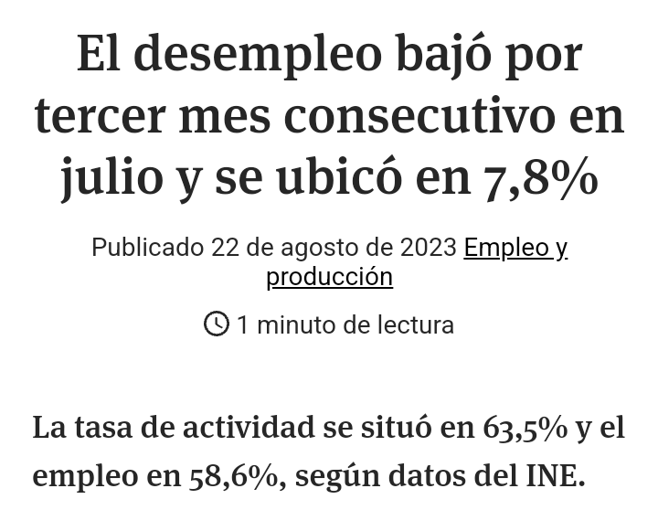 PNACIONAL's tweet photo. EN 3 AÑOS Y MEDIO: 

☑️ Baja el desempleo
☑️ Baja la inflación
☑️ Bajan impuestos 
☑️ Sube el salario real
☑️ Sube la inversión
☑️ Hay más descentralización
☑️ Hay más mercados de exportación 
☑️ Hay políticas nacionales en salud
☑️ Hay plan de salud mental 
☑️ Hay reforma previsional
☑️ Hay reforma educativa 
☑️ Hay Plan Avanzar
☑️ Hay récord en inversión en infraestructura
 
ALGUNAS PERSONAS LO LLAMAN "FALTA DE RUMBO" 😂 PERO...

... #GestiónMataRelato