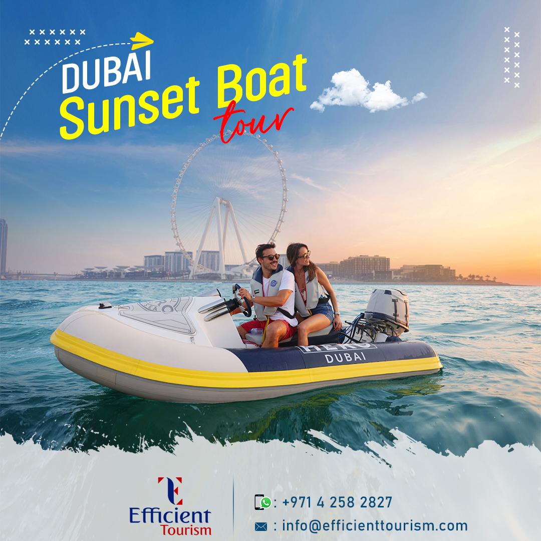 Sail into the golden horizon on our Dubai Sunset Boat Tour. Unforgettable views await! 🌅⛵
#DubaiSunsetBoatTour,
#dubaiboattour
#dubaicitytour
#boattour
#efficienttourism
For bookings and inquiries:
🌐: efficienttourism.com
📞: +971 4 258 2827
📧: info@efficienttourism.com