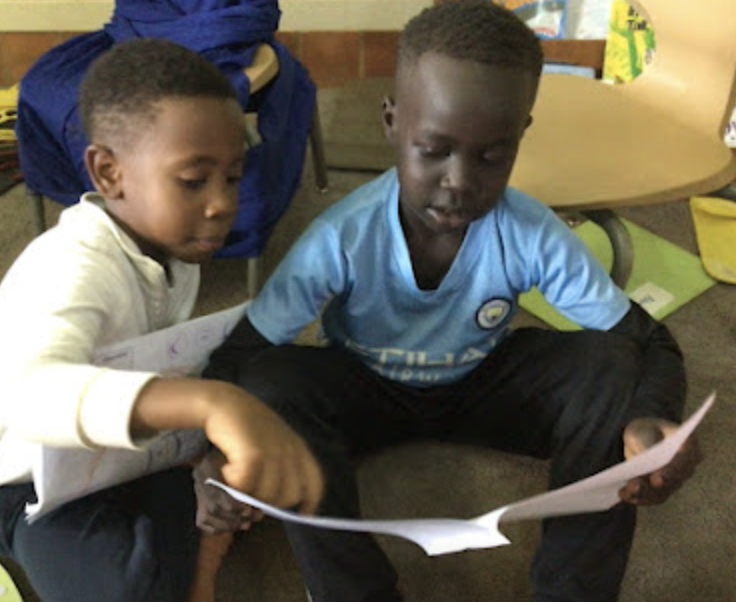 ISU_PYP's tweet photo. Celebration in #ISUGrade1 as student Readers &amp; Writers share their books &amp; writing with one another #ISULearns #WritersWorkshop #IBPYP https://t.co/BgqZhbnDQG