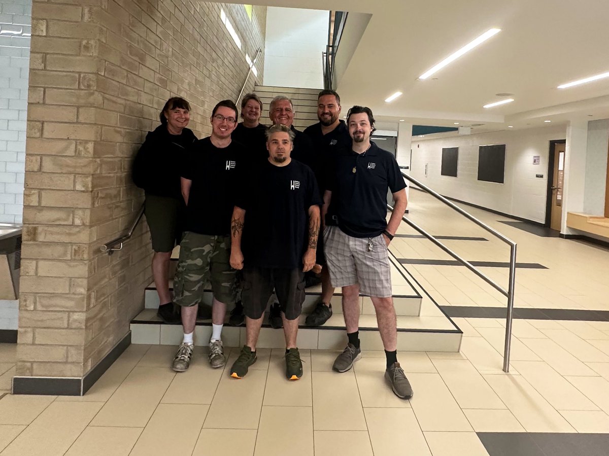 There are no words to express how grateful we are for our wonderful custodial team. Our school is sparkling clean. Thank you for all that you do for us and our student here at DDW. <a href="/HaltonDSB/">HDSB</a>