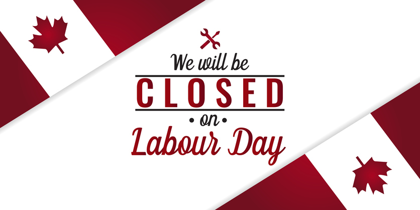 Our office will be closed Monday, September 4, 2023. Our team wishes our customers, family and friends a wonderful #LaborDay #longweekend!