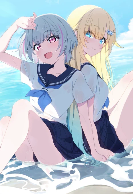 藍空ザワザさん #空澄絵 #えまぁーと 
