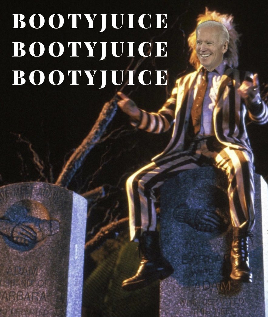 #bootyjuice #beetlejuice #joebiden #magasucks #trumpsucks #criminal
#indicted #🍑 #Biden2024 #darkbrandon
