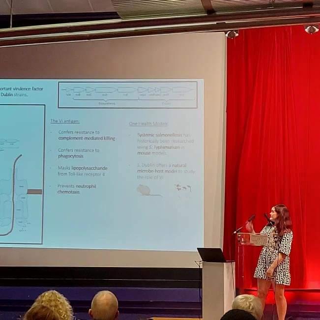 Had a wonderful time at <a href="/IDOHday/">IDOH Day</a> presenting a flash talk on my Salmonella genome work and taking part in a round table about the amazing masters course I was lucky to be apart of ❤️

Nice to see I still speak with my hands... 😅 
#phdlife #AcademicTwitter  #onehealth