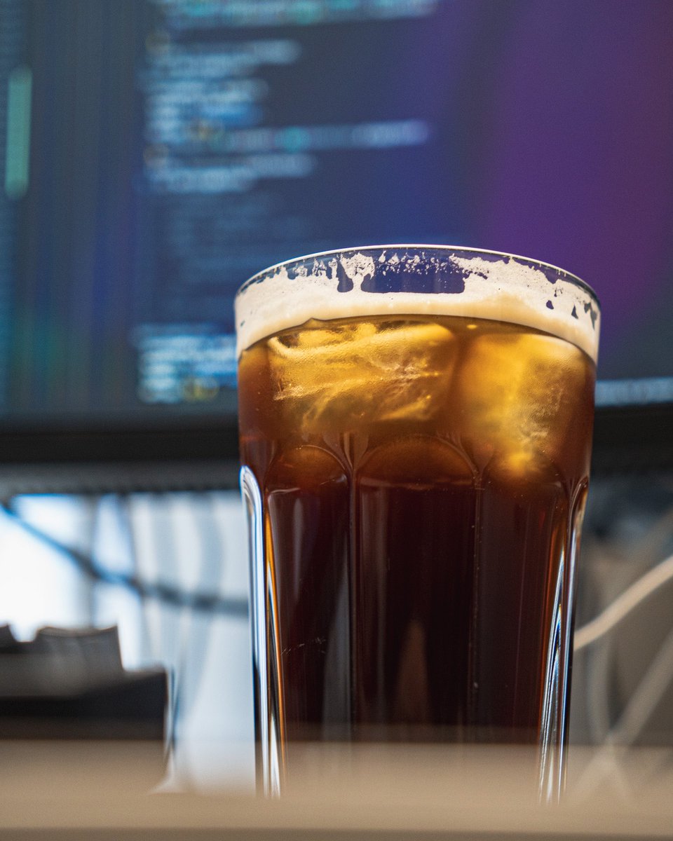 ThatLukeUrban's tweet image. Today’s coding session is fueled by black-iced-coffee. 

#buildinpublic #indiehacker  #coderslife