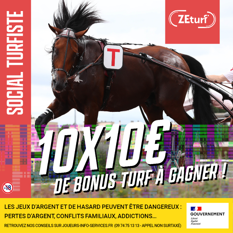 ZEturfFr's tweet photo. 𝐊𝐎𝐂𝐓𝐄𝐋 𝐃𝐔 𝐃𝐀𝐈𝐍 a remporté le Prix Abel Bassigny établissant par le même temps un record !

⏱️ Quel chrono a-t-il réalisé ?

🤩 10x10€ de bonus turf à gagner ! 
🔁 Follow @ZEturfFr + RT &amp; Likez la publication + Votre réponse &amp; votre login en com'.
⏳ TAS : 04/09 https://t.co/SujkPFspKA
