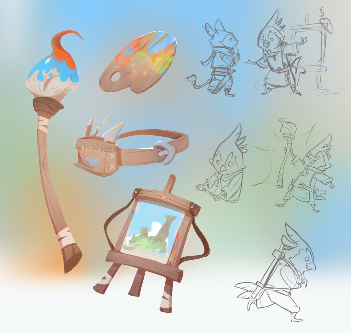 AaronTzw_Art's tweet photo. Bird Painter https://t.co/yL2BdcmHWz