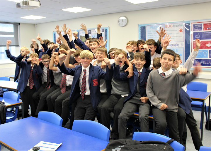WellacreAcademy's tweet photo. Mrs Irwin, Head of House, and Turing were crowned House of the Year winners 22/23 - with forms enjoying their victory on the last day of term. We hope #TeamTuring returns to school in a celebratory mood!
The competition is now on for 2023/24 #TeamLowry #TeamTuring #TeamPankhurst https://t.co/X8CyXL2FHy