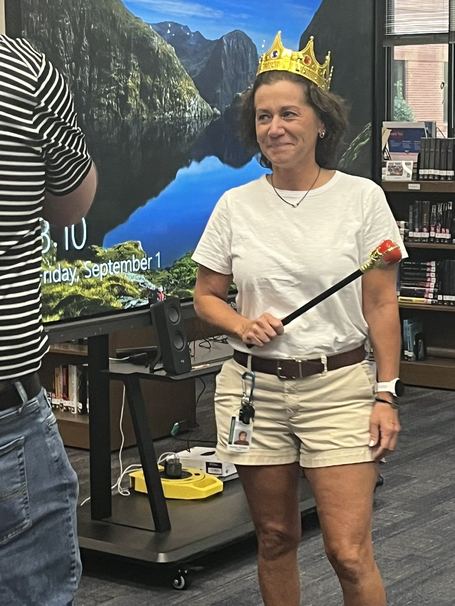 Congratulations to Ms. Jen Schuster, our   23-24 DeSana Middle School Teacher of the Year! Thank you for your time, commitment, passion, energy, and dedication to our students and school. We are so lucky to have you at DeSana!!@KeithSargent18 <a href="/DMSPeyt/">Peyton</a>