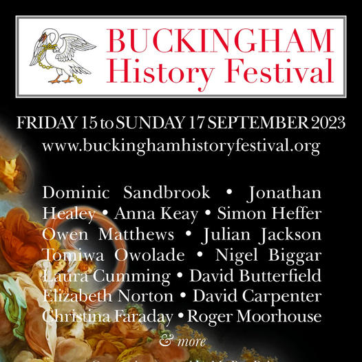 UniOfBuckingham's tweet photo. 1/4 Buckingham History Festival is back this year with a bigger and better programme than ever! 📜
Running for three full days from Friday 15 September to Sunday 17 September, it's definitely something all history lovers won't want to miss!
#discoverbuckingham #historyevent https://t.co/9d769SnaLv