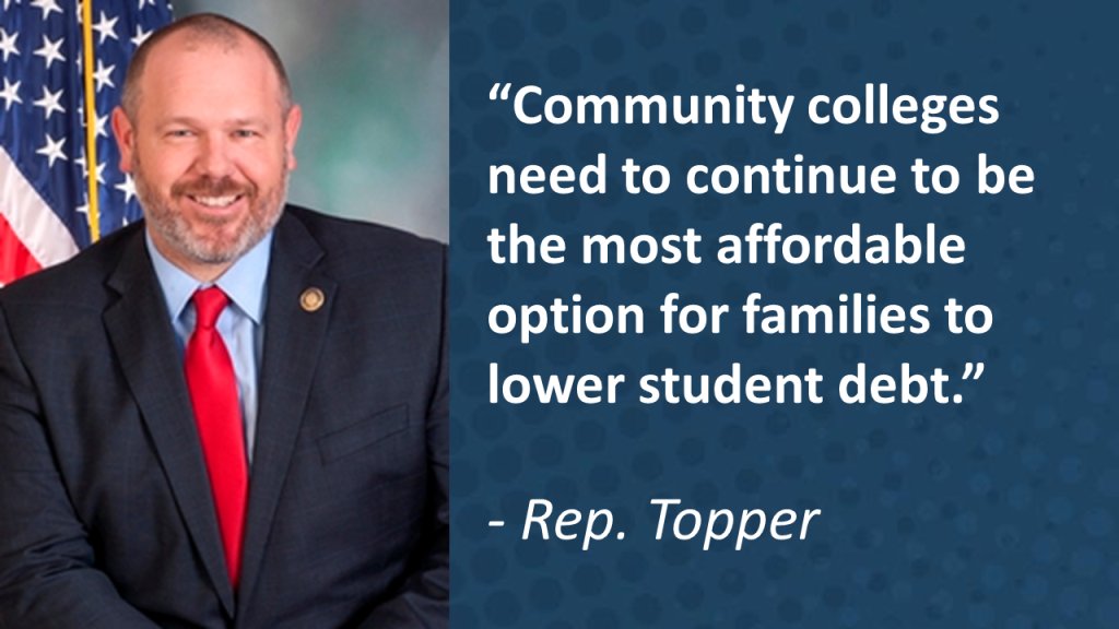 “Community colleges need to continue to be the most affordable option for families to lower student debt,” says Rep. Jesse Topper, Minority Chairman of the PA House Education Committee. #PACCCsImpact Read more: bit.ly/45wztQh