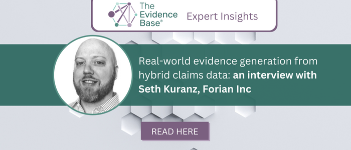 TheEviBase's tweet photo. Recently we spoke with Seth Kuranz of Forian Inc. about real-world evidence generation from hybrid claims data.
Learn about this subject in our latest Expert Insights interview here >>> https://t.co/LYlYVSPLIa
#RealWorldEvidence #RWE #RealWorldData #RWD #ClaimsData https://t.co/07hTCD98d7