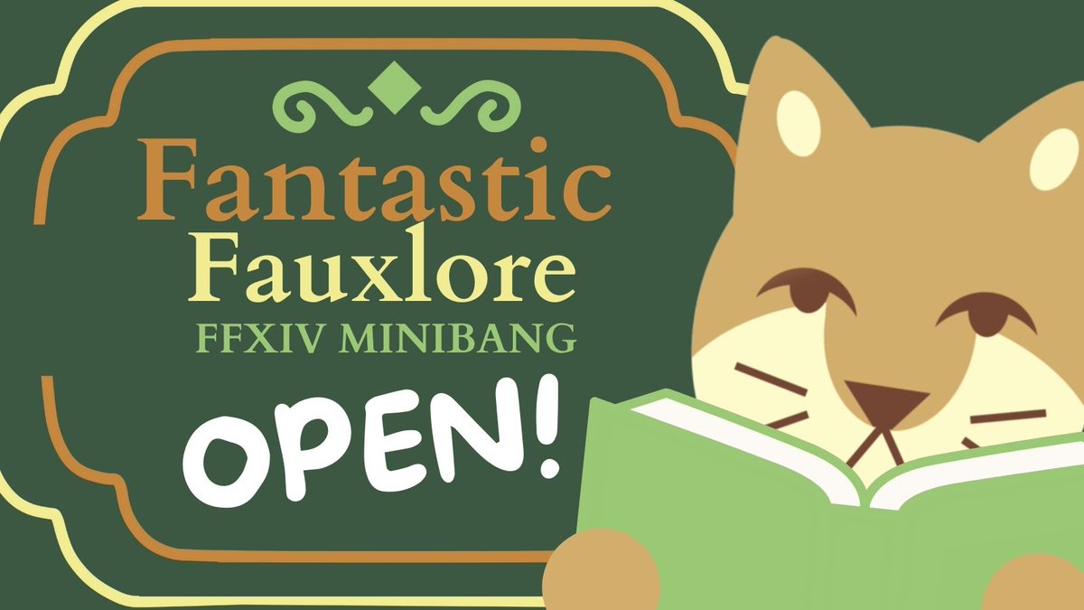 FauxloreFFXIV's tweet photo. Sign-ups for 🦊Fantastic Fauxlore: A FFXIV Mini Big Bang inspired by Fairy Tales, Fables, &amp; Myths🧡 are NOW OPEN until September 18th for Writers/October 31st for Artists!

https://t.co/mTmgG8UKuM

🦊RTs are appreciated to help spread the word! 
Find event information below 🔽 https://t.co/8KbWpOlWQk