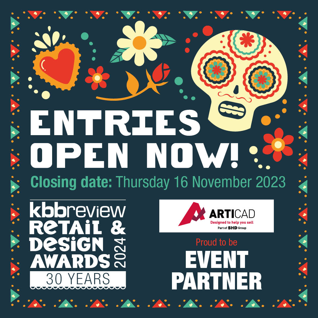 ✨ Entries for the 2024 kbbreview Retail and Design Awards are now officially open! ✨

Click on the link below for more information. Entries close 16th November.

zurl.co/JK0s 

@kbbreview #articad #kbbawards2024 #kbbreview #kbbindustry