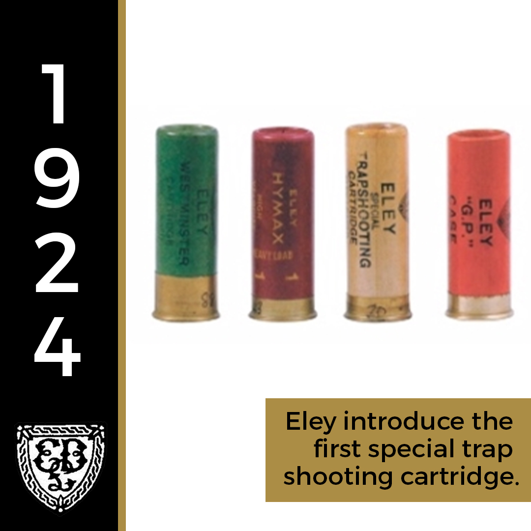 EleyHawk's tweet image. In 1924, we introduced the first special trap shooting #cartridge in response to the rise in popularity of clay #trapshooting. This naturally arose as a sport due to the decline of wild bird #gameshooting following WWI.

Discover more: bit.ly/EHAbout 

#eleyhawk