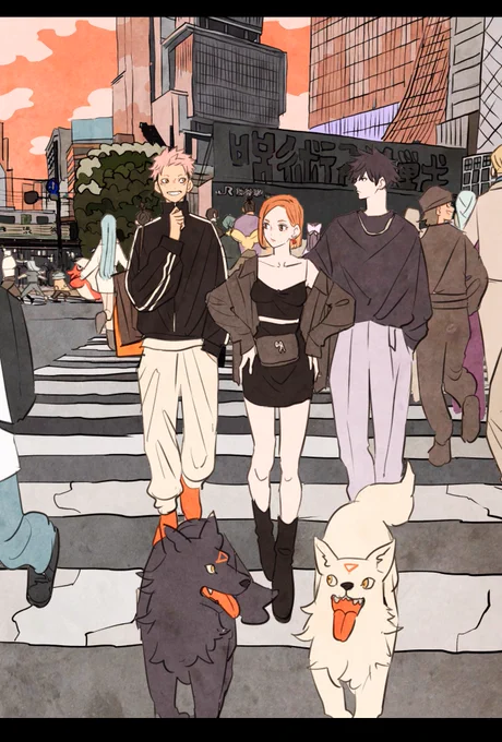 呪術廻戦  お出かけ1年ズ