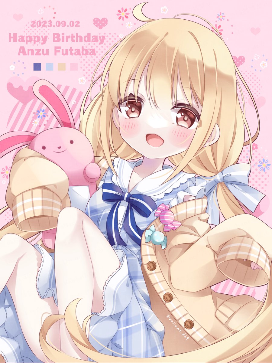 双葉杏 「杏ちゃんお誕生日おめでとうあんず色の青春好きだ〜#双葉杏生誕祭2023 #双葉杏」|葛原カズヤのイラスト