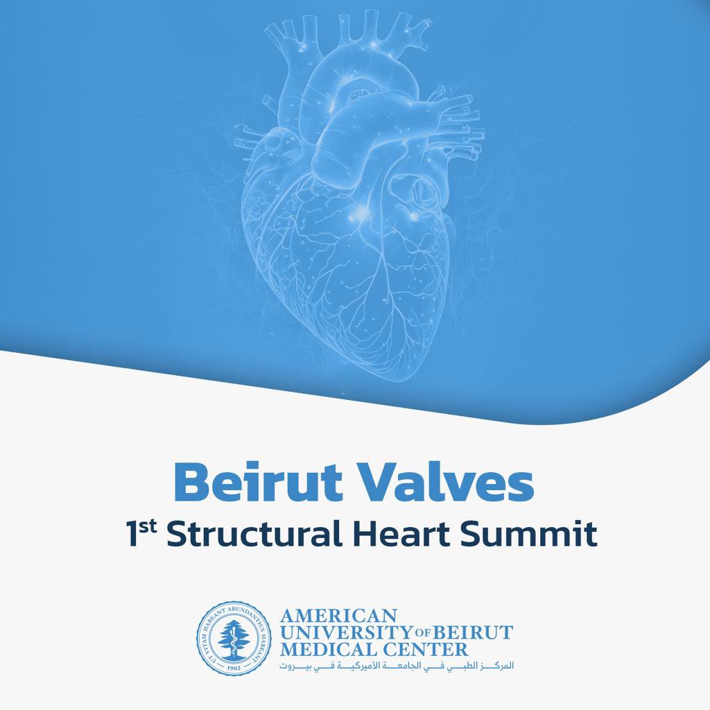 All eyes on Beirut! We are proudly announcing the Scientific Program of Beirut Valves, the first Structural Heart Summit in Lebanon! 📍 ACC Building, AUBMC, Lebanon 🗓️ 22-23 September 2023 Check the program below bit.ly/StructuralHear…