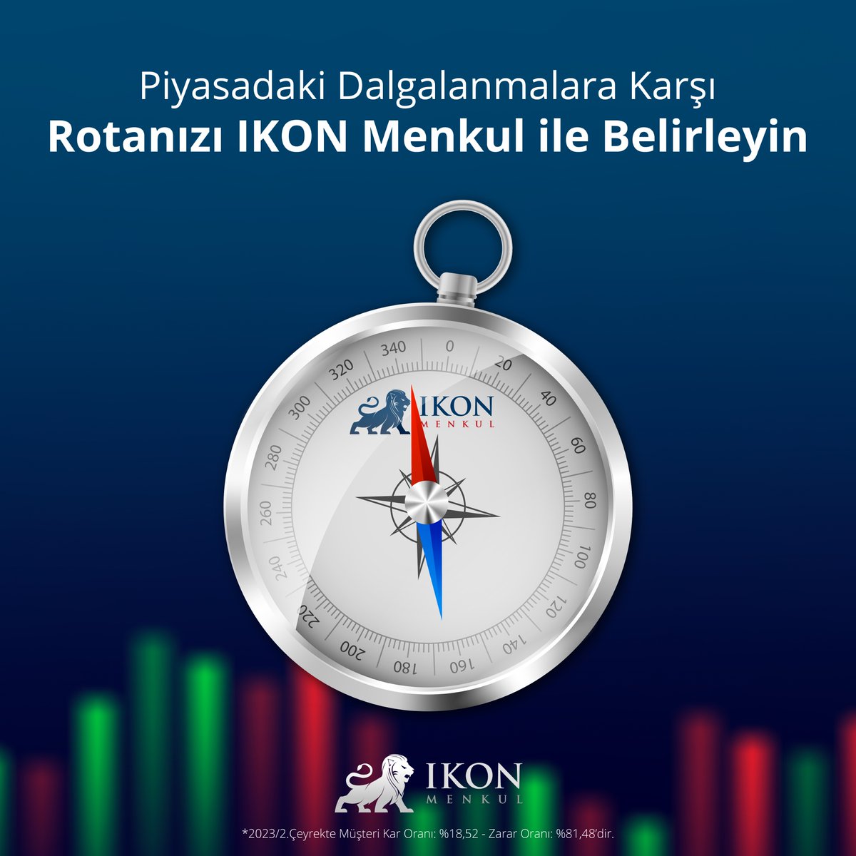 IKONMenkul's tweet image. 🧭 Piyasadaki Dalgalanmalara Karşı, Rotanızı IKON Menkul ile Belirleyin.

*Yatırım tavsiyesi değildir.
*2023/2.Çeyrekte Müşteri Kar Oranı: %18,52 - Zarar Oranı: %81,48’dir.

#demohesap #foreks #ikonmenkul #fx #finans