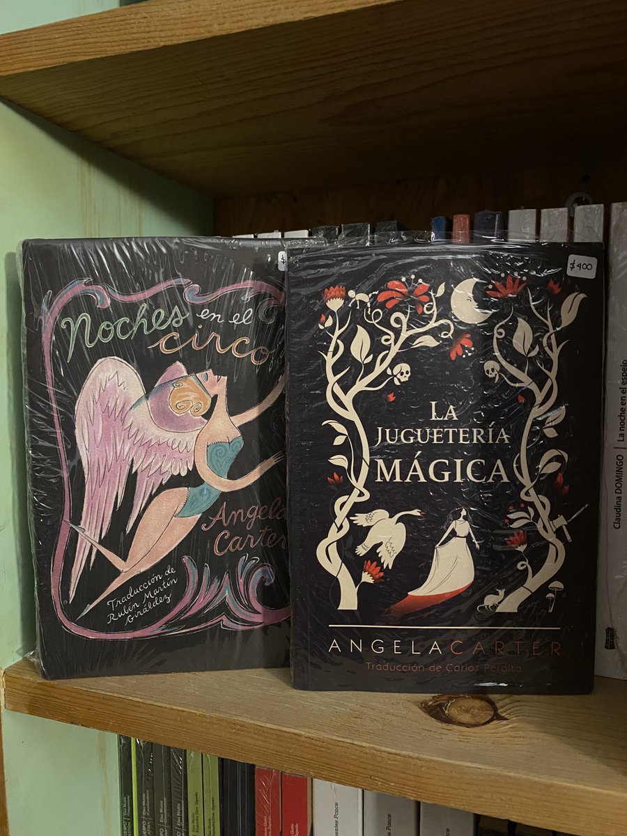 Angela Carter 🖤
Literatura fantástica surreal, divertida, sensual, creativa.