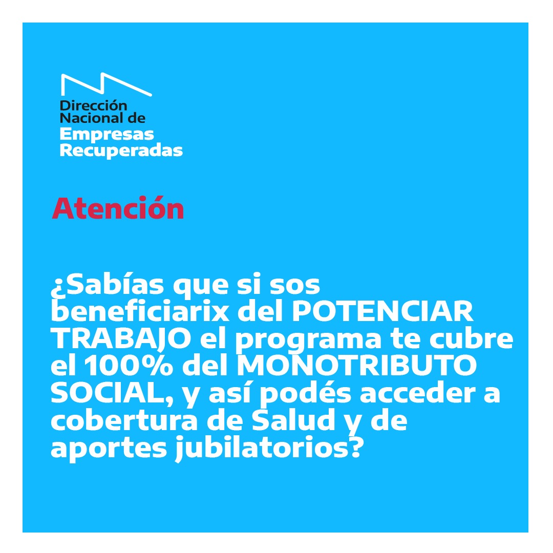 Conocé los riquisitos en el siguiente link: argentina.gob.ar/servicio/adher…