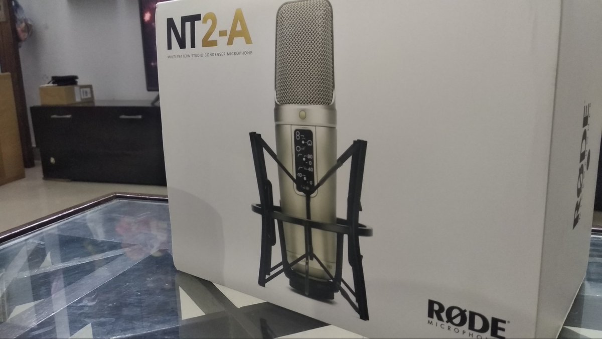 New mic for new studio 
#ArunNagar #KirtiMotionPictures 
#song #recording #record #recordingstudio #music #musician #musicvideo #musically #musicislife #musicproduction #musiclovers #songs #songwriter #microphone #rodemic