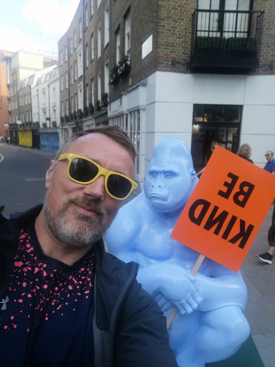 #Gorillas are smart
#London
#BeKind #BeKindAlways