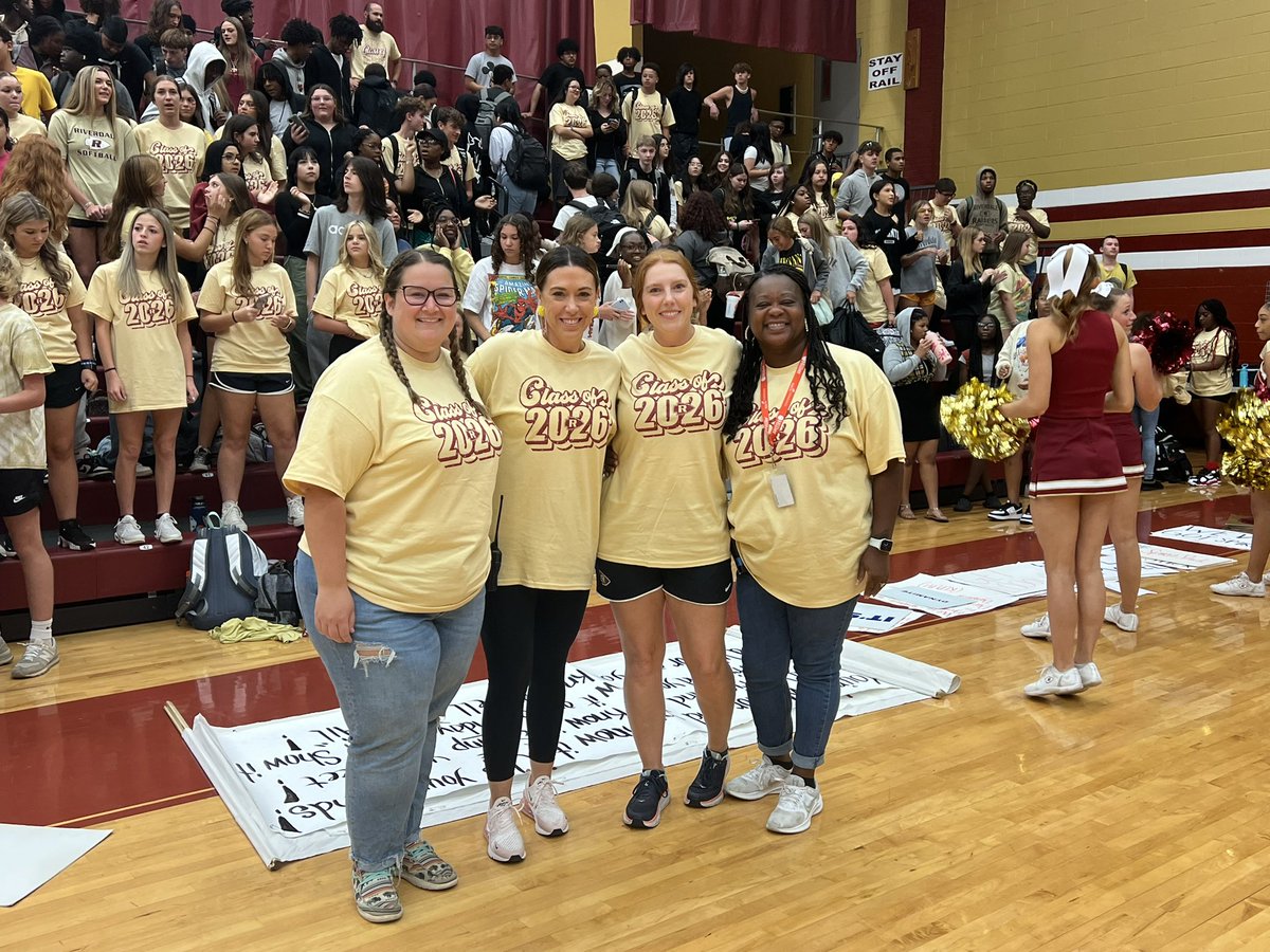 RiverdaleHighTN's tweet photo. Football Friday Pep Rally! 
Go Warriors! 🏹🏹 https://t.co/mC7dEEqM1L