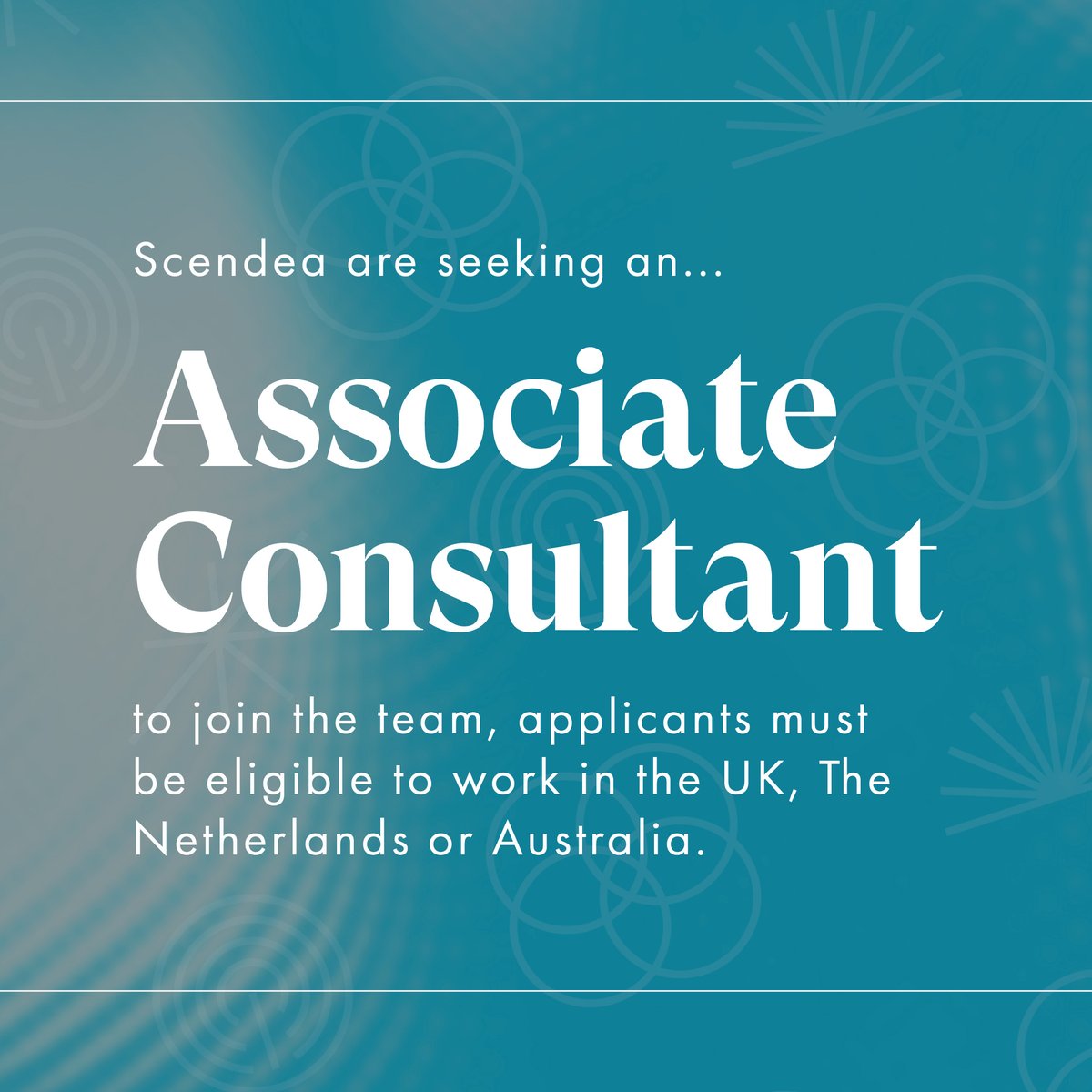 scendea's tweet photo. Scendea are seeking Associate Consultants to join our global team. Applicants must be eligible to work in the UK, NL or Australia. Explore our open positions and join our ever expanding team today: https://t.co/u0HtGfNks2
-
#Hiring #AssociateConsultant #RegulatoryAffairs https://t.co/2G1iCrPJTK
