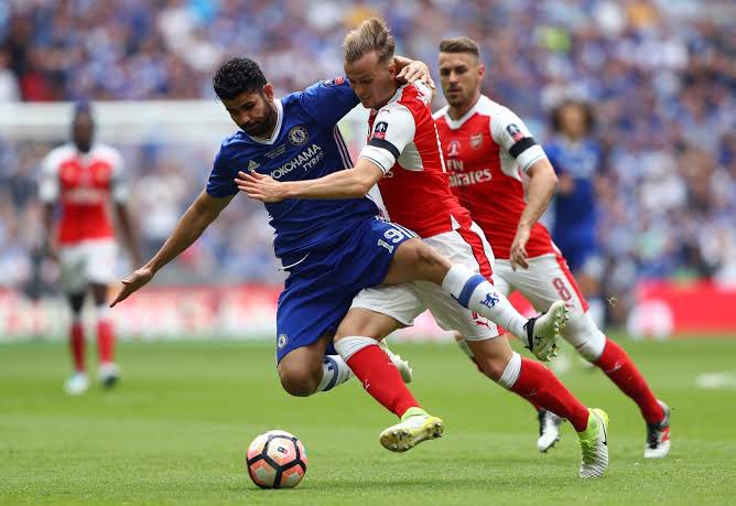 Maine_aditu's tweet photo. Diego costa was a bully to all defenders but was scared of one man only one defender called
ROB HOLDING
A name chelsea and costa will never forget ❤️ thank you for your service Rob we will miss you #foreverArsenal https://t.co/tigkI1yxCs