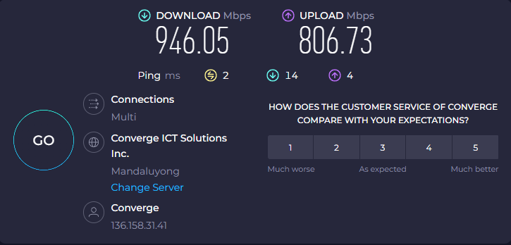 MengMorales's tweet image. It's been a while, but here is today's entry for @ExperienceCNVRG's #YanAngInternetSpeedTestChallenge
#FlexYourSpeed