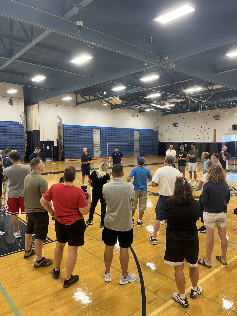 WCSDAthletic's tweet photo. Thanks again to Brian Mullen and the NY Rangers and WCSD's Superintendent, Dr. Bonk for your partnership!!   @WCSDEmpowers @drbonkwcsd @JJEFAthletics @RCKAthletic https://t.co/ORrR1X5Mwa