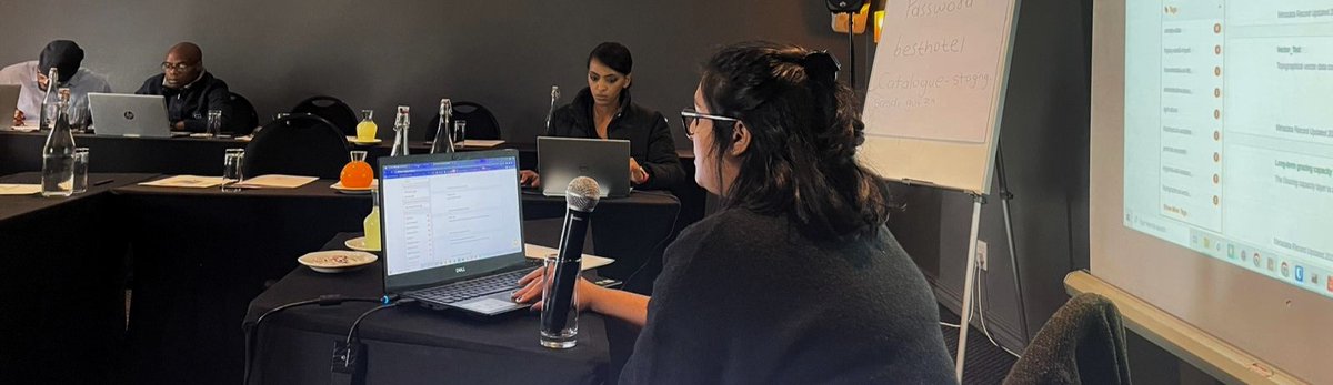 Kartoza trained data custodians on the new SASDI EMC and DCPR catalogue.sasdi.gov.za that Kartoza developed, The EMC helps users find spatial data by searching metadata records from the custodians. This training focussed on creating editing and publishing metadata records