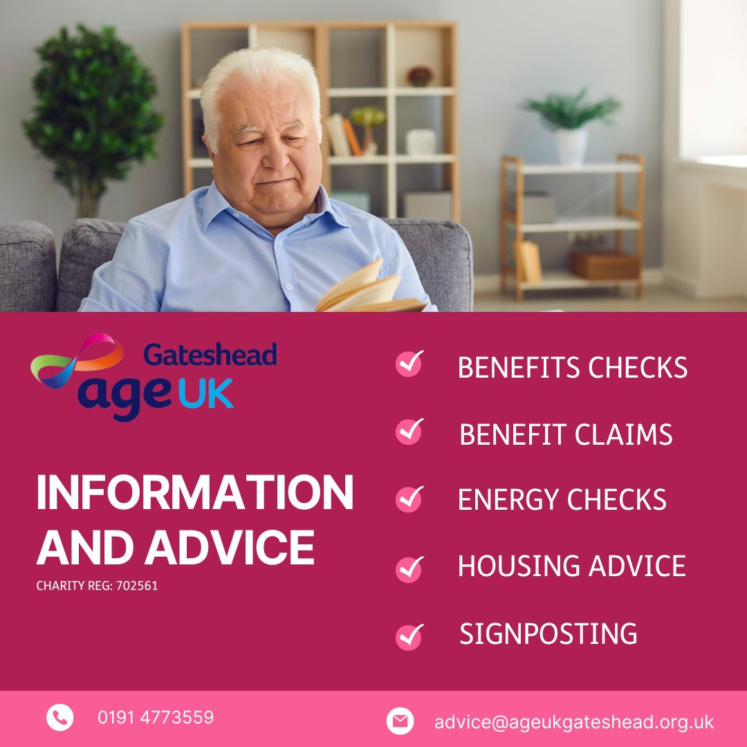 We are here to help🤗please give us a call on 📲0191 477 3559 for advice on benefits, energy, housing, smart meters, social groups and much more👩‍💻