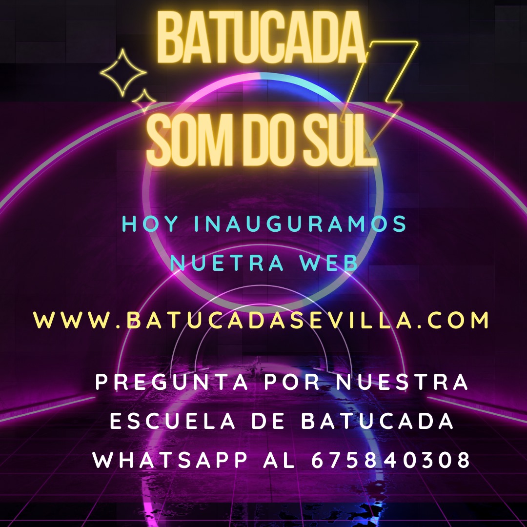 Som_Do_Sul's tweet photo. Te esperamos!!! 
Estamos en #Santiponce, Sevilla.
Contáctanos y reserva tu plaza!
Nosotros ponemos el tambor y tú tus ganas! 
https://t.co/GEq1Wq35xY 

#tallerbatucada #somdosul #batucadasomdosul 

#SevillaHoy #LunaAzul https://t.co/W0Jx6xdqxZ