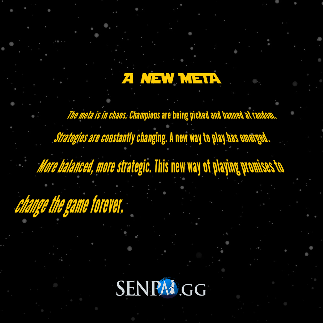 A New Meta Arises

Visit: senpai.gg 

#leagueoflegends #leaguememes #lolmemes #starwars #aicoach #voiceassistant #gamer #riotgames #yoda #esports #ai #lol #jedi #yoda