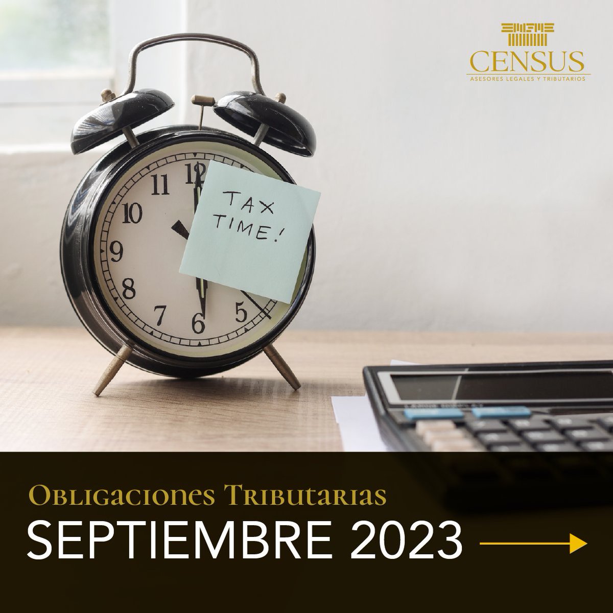 CensusEc's tweet photo. #CensusInforma | Empecemos bien el mes cumpliendo con nuestras obligaciones. En Census Consultores hemos preparado una compilación de las #ObligacionesTributarias para el régimen general y de #RIME que se deben cumplir en septiembre. 📊📷 #Impuestos #AsesoríaTributaria https://t.co/jDhhFZAe4V