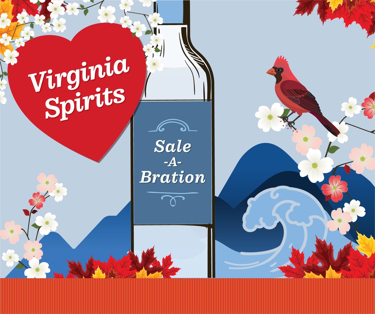 VirginiaABC's tweet photo. Virginia ABC is proud to partner with @VaSpirits and 
@VaAgriculture in celebrating September as Virginia Spirits Month.

Check out savings on 150+ products in our stores, plus distillery stores across the commonwealth. #VaSpirits #VirginiaMade

https://t.co/7WktfVIA6p https://t.co/CuPMKY28kP