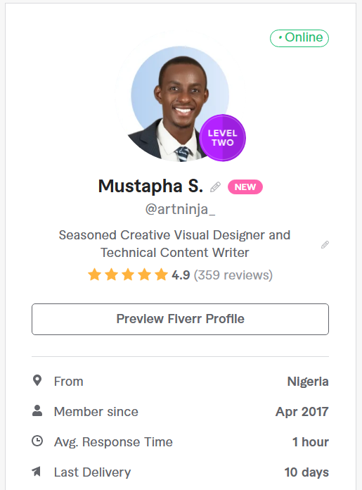 TafaAfrocentric's tweet photo. Heyyy guys. I'm rebranding as a full-time freelance Creative Designer, and I need all the support I can get.

For 6 years, I've built a robust career on Fiverr, working on over 400 projects while maintaining a +ve rating of 4.9/5 all-time.

Here's a thread of services I render https://t.co/4xt5fHQiMw