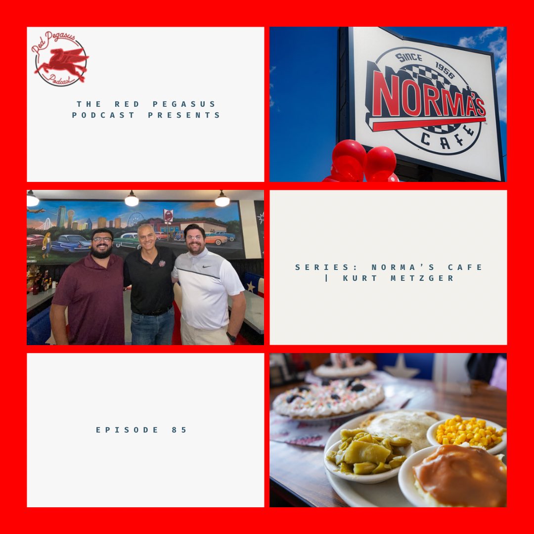 Series: Norma’s Cafe | Kurt Metzger | Ep. 85

Kurt is the Vice President of Operations at Norma's Cafe. Since 1956, Norma's has been serving the best Texas home cooking across Dallas. Owner Ed Murph said, "We make more than great comfort food; we make great friends and memories."