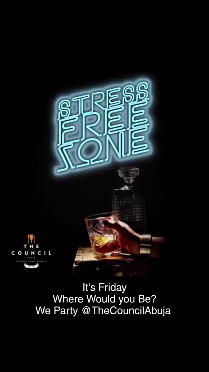 oba_thedj's tweet photo. We Party Tonight @thecouncilabuja Tonight...
#stressfreezone
#frolicfriday
#tgif
#ThankGodItsFriday
#NoturusualDj
#kingdjdtp https://t.co/rJ4xIQKZxH